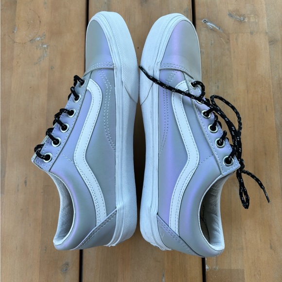 VANS Iridescent Lace Up Sneakers - Picture 7 of 10